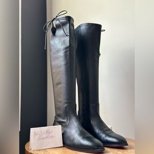 Louboutin knee high boots